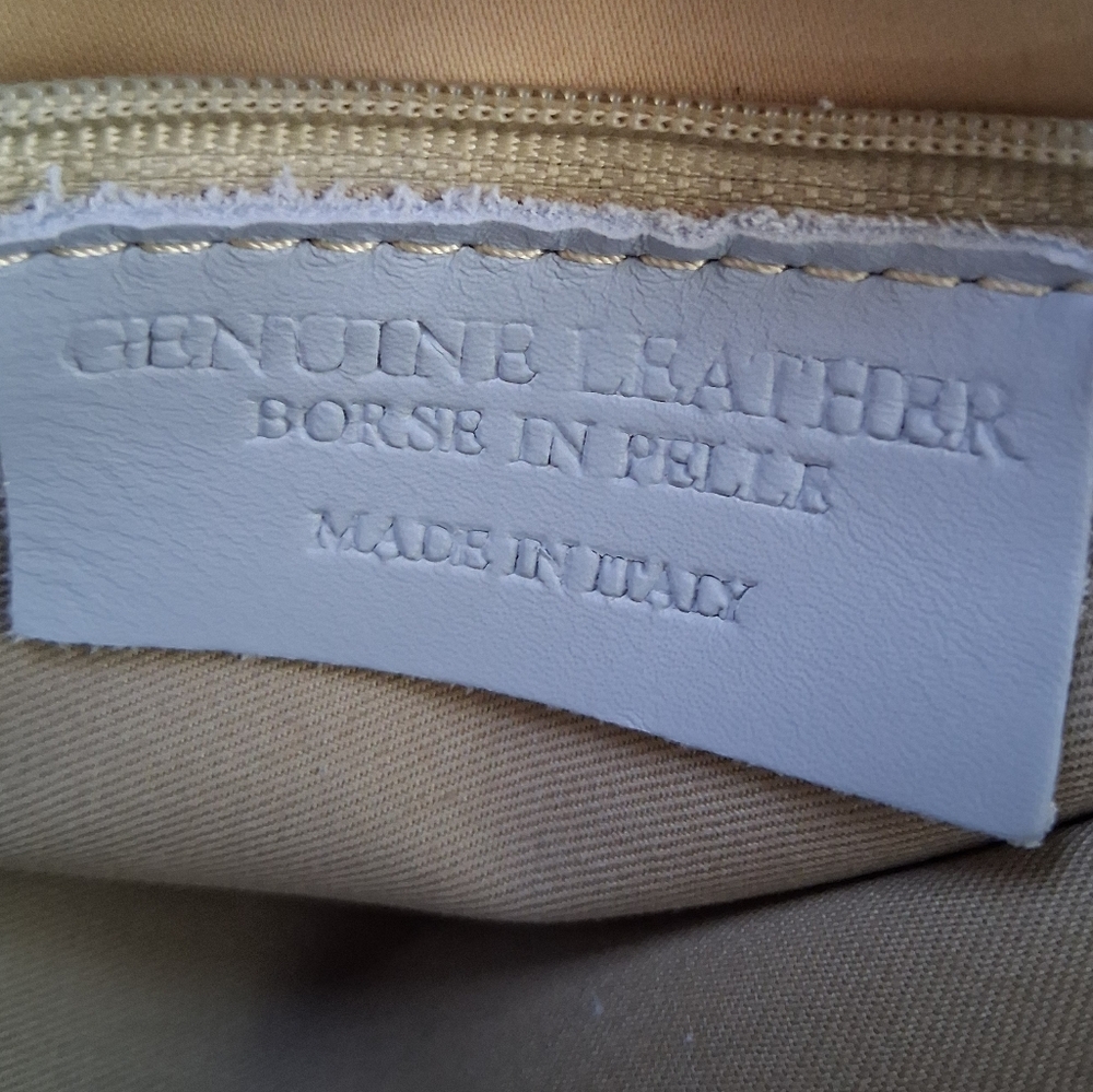 Quilted Light Blue Chain Shoulder Bag - Picture 16 of 16